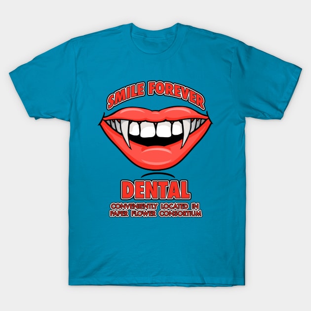 Smile Forever Dental T-Shirt by eguizzetti